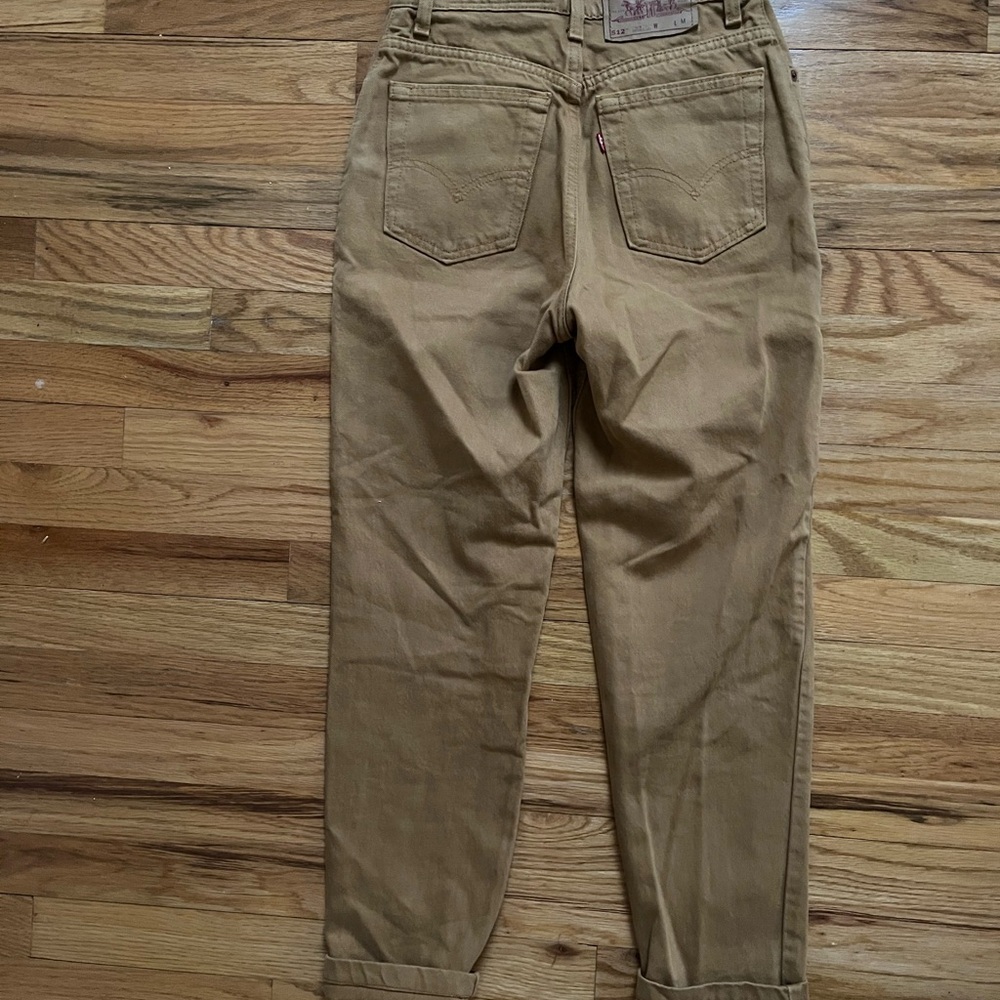 Vintage Levi's Brown Tapered Jeans